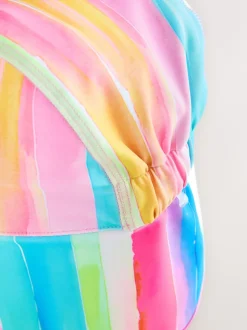 Bande d'arc-en-ciel - Chapeau de légionnaire de natation (3mths-10yrs)