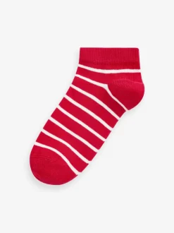 Bande d'arc-en-ciel - Paquet de chaussettes de sport en coton riche 7