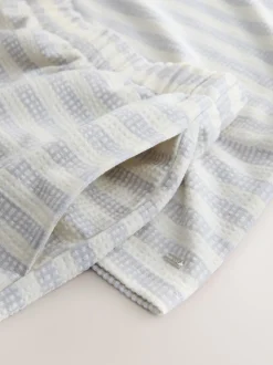 Bande grise - Pyjamas court texturé