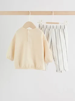 Bande neutre - Ensemble sweat et pantalon bébé (0mois à2ans)