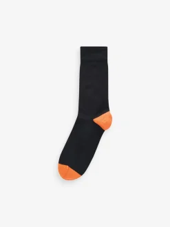 Bande noire - Lot de 12 - Chaussettes riches en coton pour homme