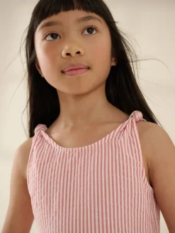 Bande rose - Combinaison barillet 100% coton (3-16ans)