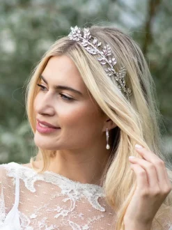 Bandeau Ivoire &Co Utopia Leafy Crystal