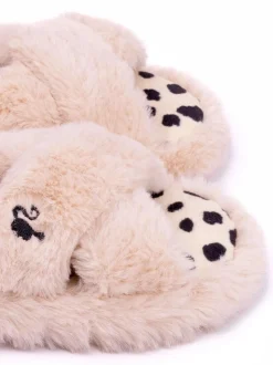 Barbie rose - Chaussons Vanilla Underground duveteux