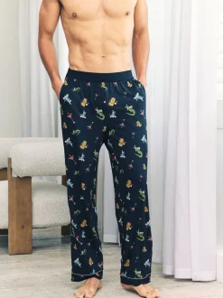 Bas de pyjama imprimé Chelsea Peers Wild dining