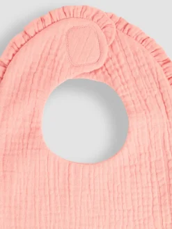 Bavoir à volants en mousseline JoJo Maman Bébé Bébé