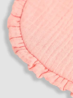 Bavoir à volants en mousseline JoJo Maman Bébé Bébé