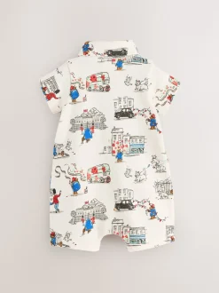 Bébé à col ours Paddington - Barboteuse Kidston 100% Cotton Cath