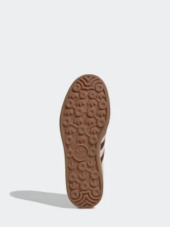 Beige/Rouge - Baskets adidas Originals Gazelle Bold W