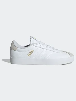 Blanc - Adidas VL Court 3.0 Formateurs