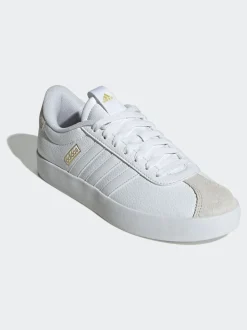 Blanc - Adidas VL Court 3.0 Formateurs