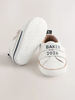 Blanc - Baker by Ted Baker Bébé garçon Born in 2026 Baskets Padders
