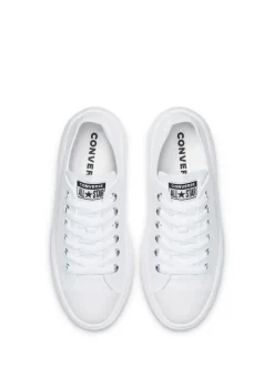 Blanc - Baskets à plateforme Converse All Star Move Chuck Ox