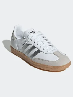 Blanc - Baskets Adidas Original Samba Og