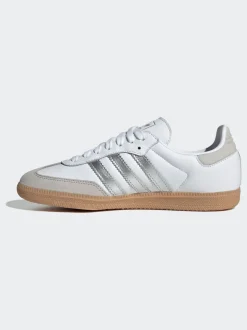 Blanc - Baskets Adidas Original Samba Og