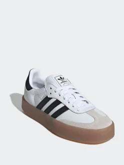 Blanc - Baskets Adidas Original Sambae W