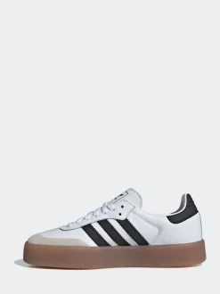 Blanc - Baskets Adidas Original Sambae W