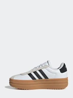 Blanc - Baskets adidas VL Court Bold Kids