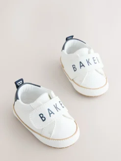 Blanc - Baskets Baker by Ted Baker BÉBÉ Padders