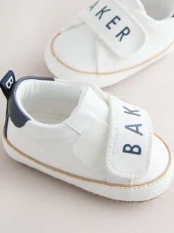 Blanc - Baskets Baker by Ted Baker BÉBÉ Padders