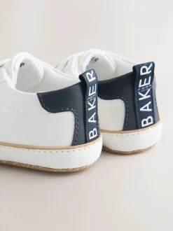 Blanc - Baskets Baker by Ted Baker BÉBÉ Padders