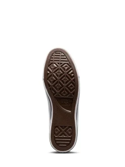 Blanc - Baskets Converse Chuck Ox en cuir blanches