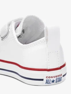 Blanc - Baskets Converse Chuck Ox 2V pour bébé