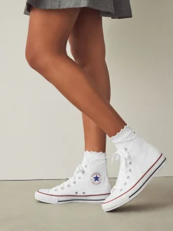 Blanc - Baskets haute Converse Chuck