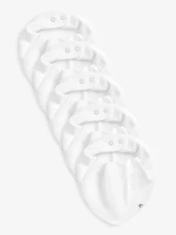 Blanc - Bébé BIBS 5 Pack