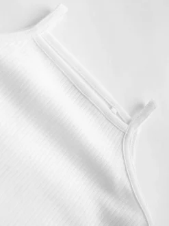 Blanc - Bébé Strappy Body