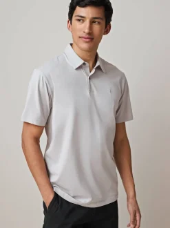 Blanc / Bleu / Neutre / Rose / Gris - Ajustement régulier - Polo en jersey Manches courtes 5 Pack