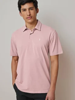 Blanc / Bleu / Neutre / Rose / Gris - Ajustement régulier - Polo en jersey Manches courtes 5 Pack