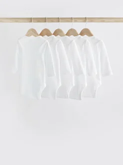 Blanc - Body indispensables bébé à manches longues