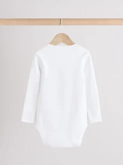 Blanc - Body indispensables bébé à manches longues