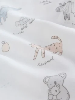 Blanc - Bodys pour bébés Manches courtes 5 Pack