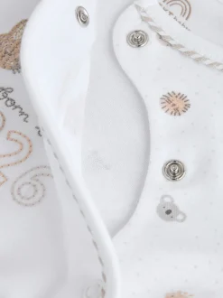 Blanc - Born in 2026 Bébé Combinaison de nuit & Chapeaux (0-9mois)