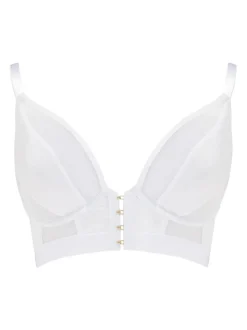 Blanc - Brassière Pour Moi India à armature et fermeture avant
