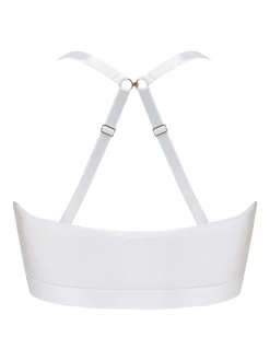 Blanc - Brassière Pour Moi India à armature et fermeture avant