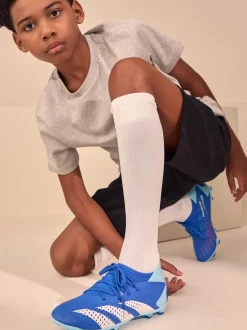 Blanc - Chaussettes de football