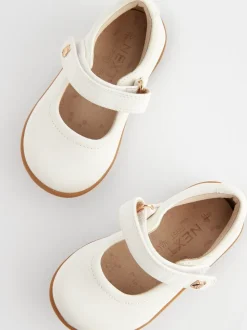Blanc - Chaussures First Walker Mary Jane