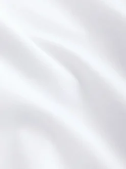 Blanc - Chemise Fuller Bust ajustée extensible Essential à manches longues