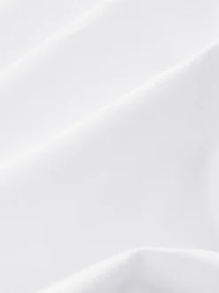 Blanc - Chemise Oxford douce à manches longues