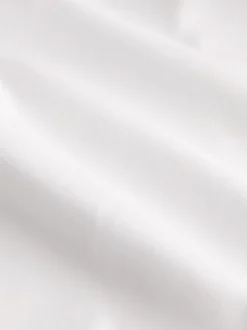 Blanc - Chemise Signature en coton satiné
