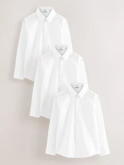 Blanc - Clarks Lot de 3 chemises d’école à manches longues