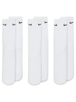 Blanc - Col rond - Lot de chaussettes Nike Everyday Cushioned Crew 3 (0)