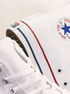 Blanc - Converse Chuck Taylor All Star High Trainers