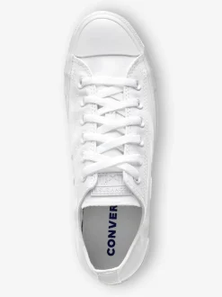 Blanc - Converse Chuck Taylor All Star Ox Trainers