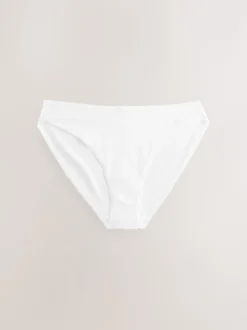 Blanc - Culotte en coton riche 5 Pack