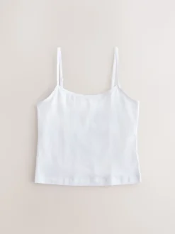 Blanc - Débardeur cami en veste (9-16ans) (9-16ans)