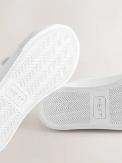 Blanc - Fermeture par contact Chic et décontracté Trainers